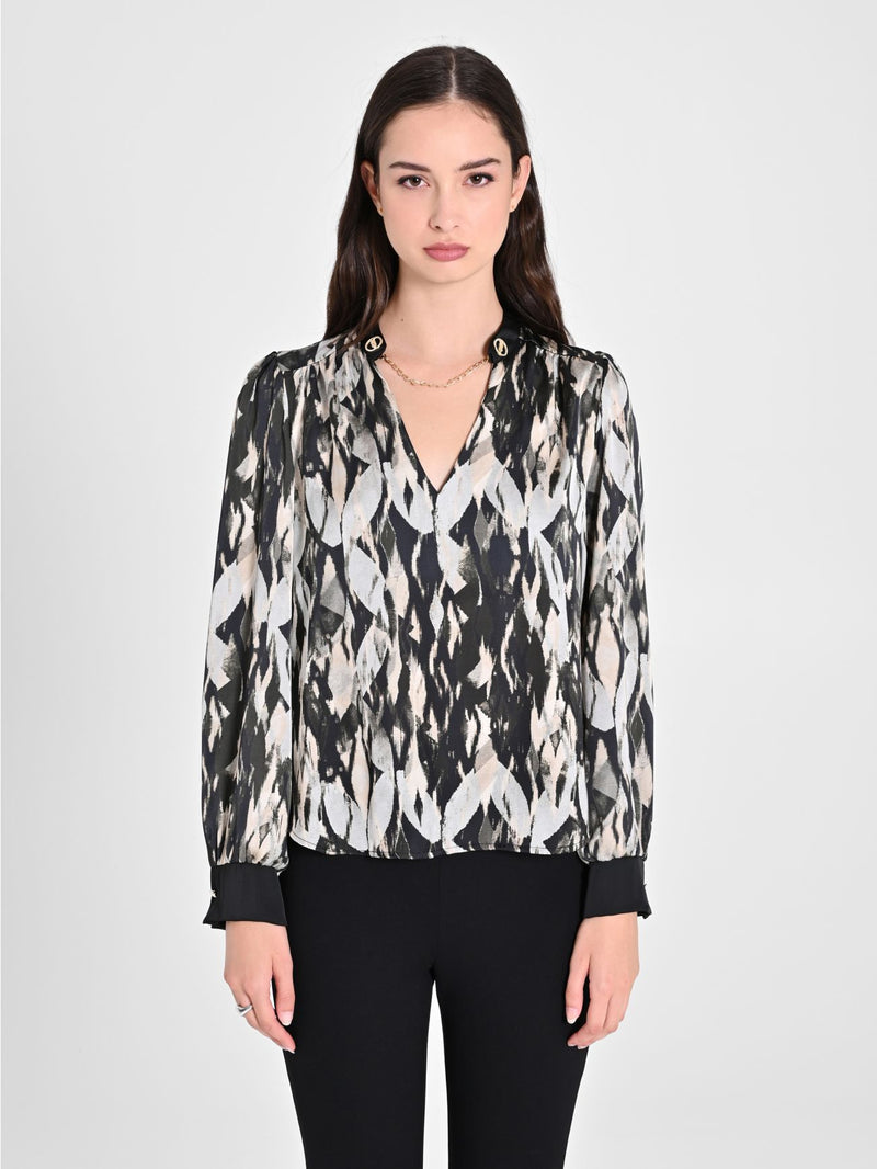 Blusa geometrica Rinascimento