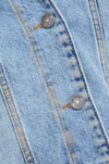 Twinset giacca di jeans donna colore blu