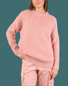 Maglia Girocollo Mohair Old Rose Hinnominate