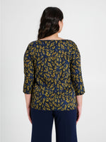 Blusa curvy animalier